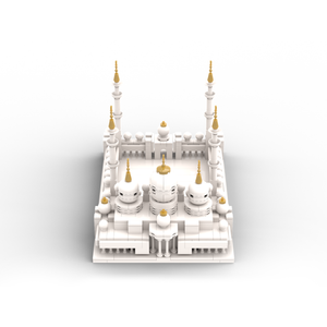 Abu Dhabi Mosque - Islamic Building Blocks Set Sheikh Zayed Grand Mosque