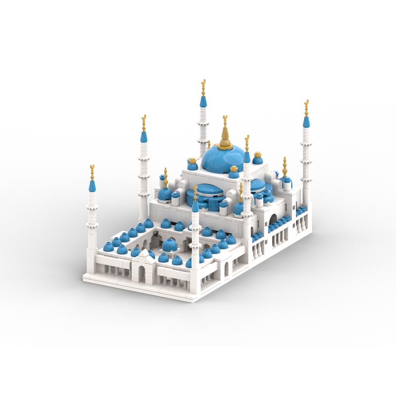 The Blue Mosque - Islamic Building Blocks Set The Sultan Ahmed Mosque
