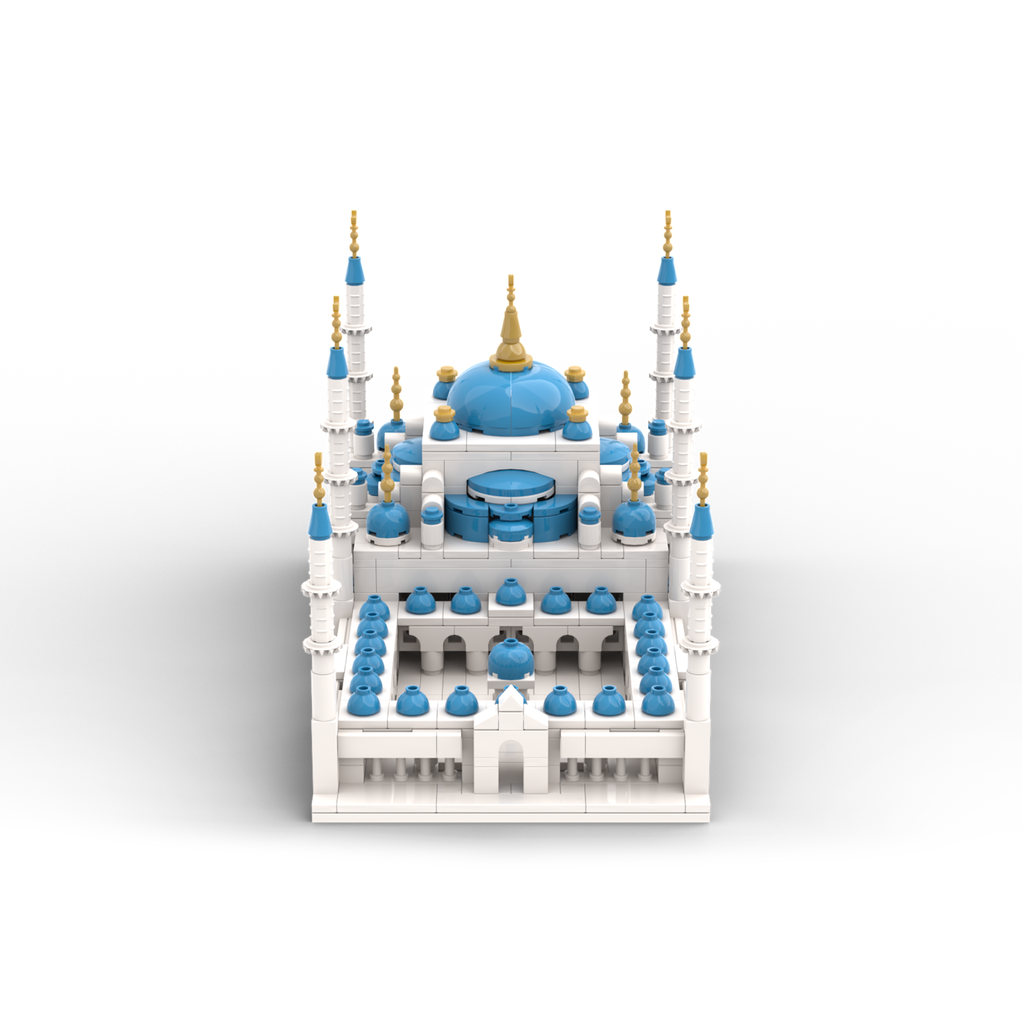 The Blue Mosque - Islamic Building Blocks Set The Sultan Ahmed Mosque