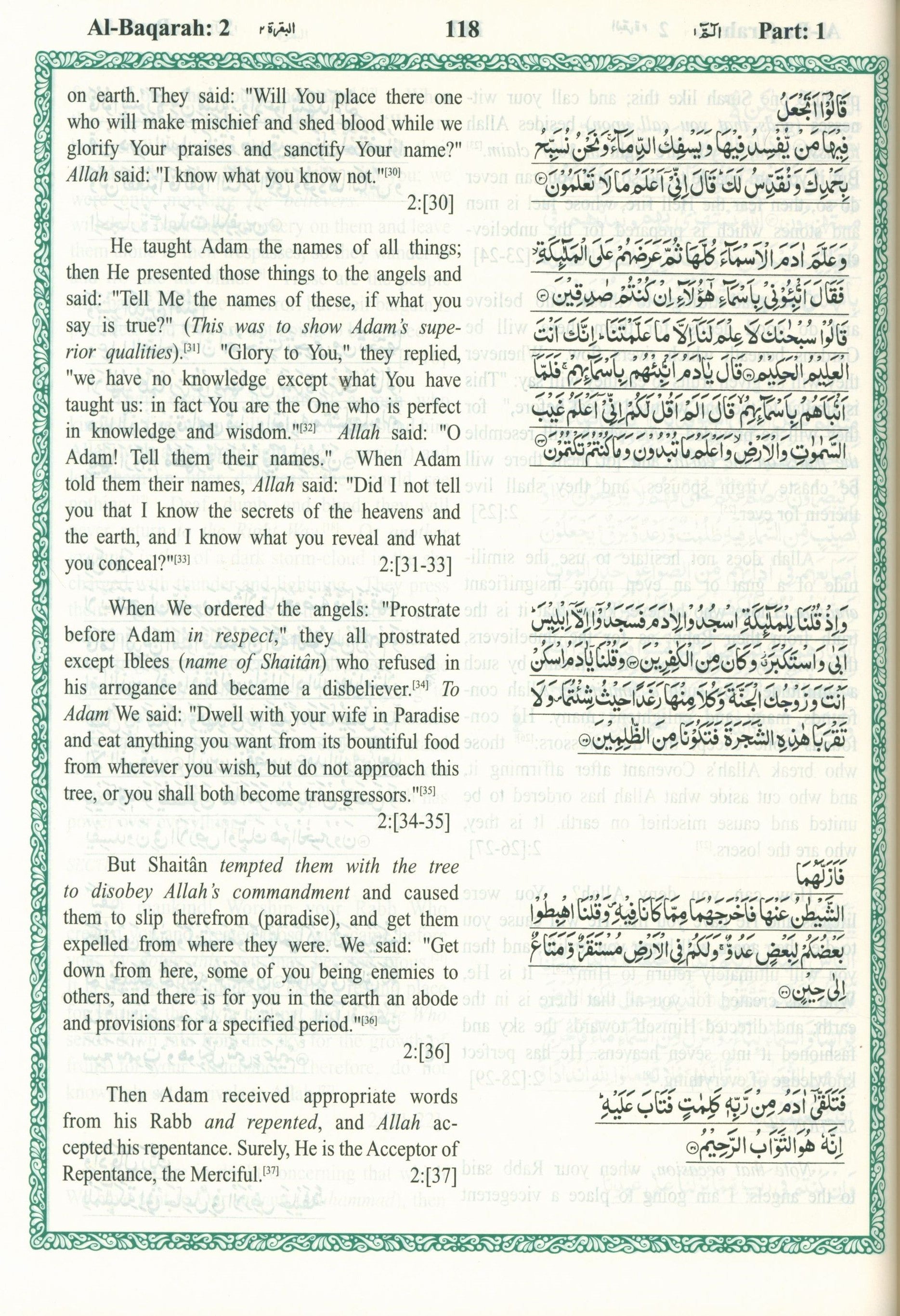 English Translation of the Meaning of Al-Qur'an