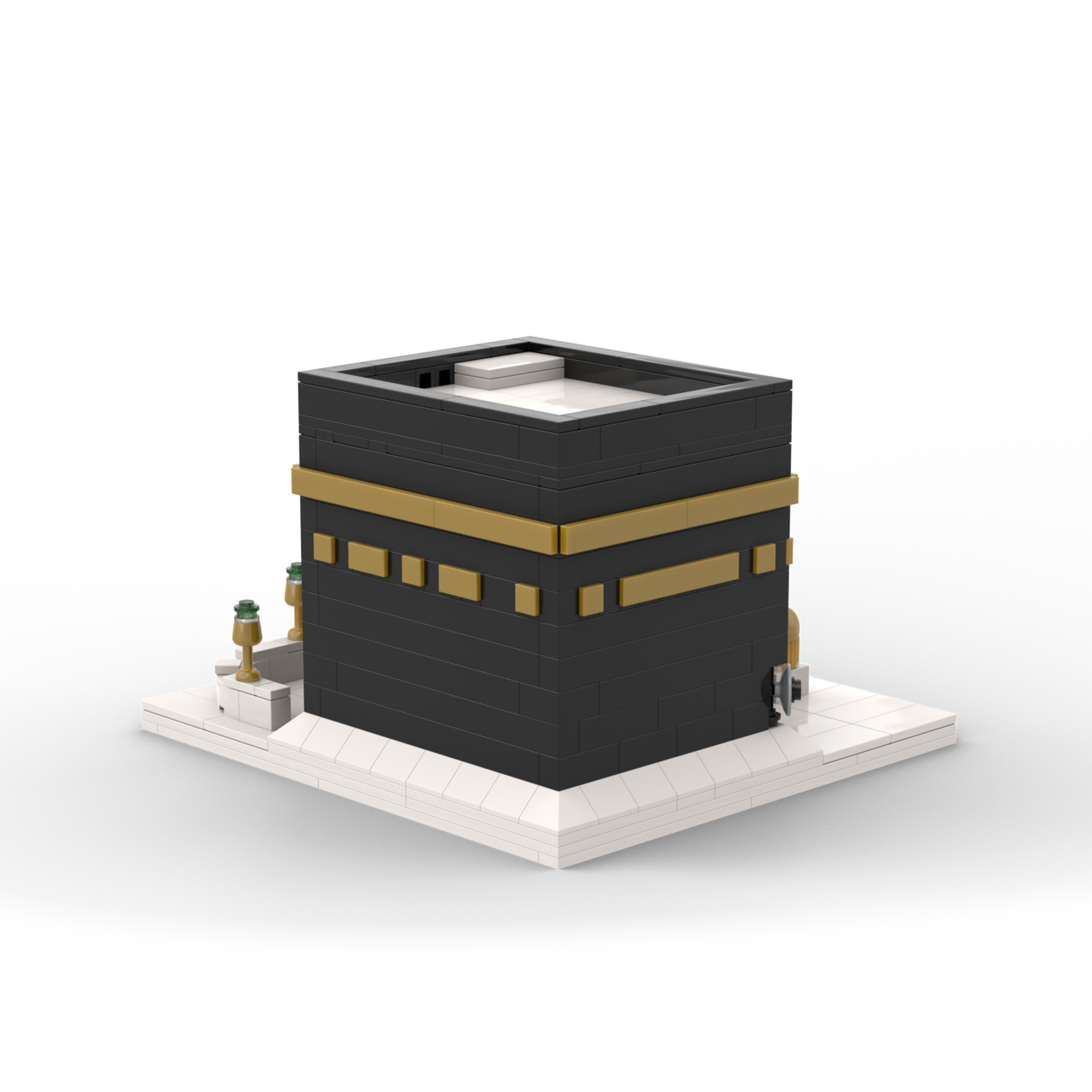 Kaaba - Islamic Building Blocks Set of the Holy Mecca