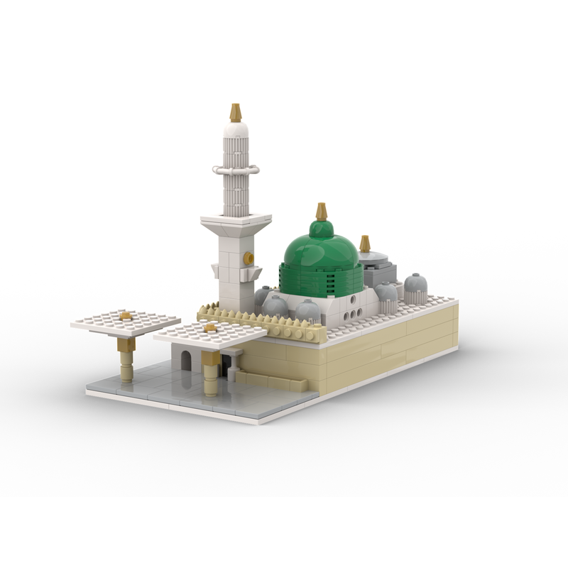 Masjid An Nabawi - Islamic Building Blocks Set of the Prophet's Mosque