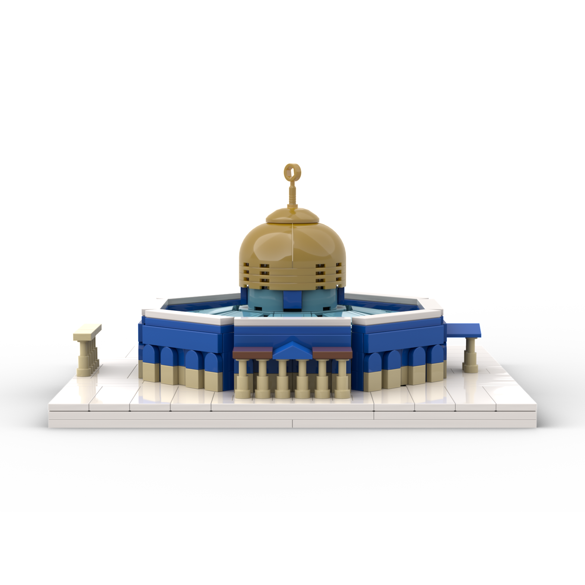 Al Aqsa - Islamic Building Blocks Set Dome Of The Rock