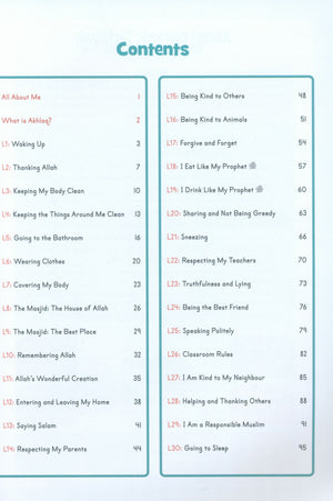 Akhlaq Activity Book – Level 1 (4+ years)