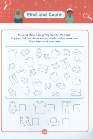 Akhlaq Activity Book – Level 1 (4+ years)