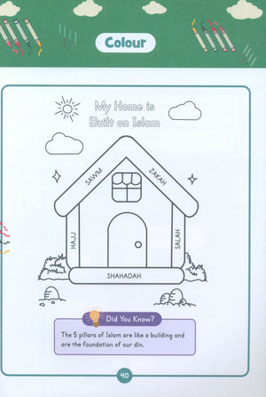 Akhlaq Activity Book – Level 1 (4+ years)