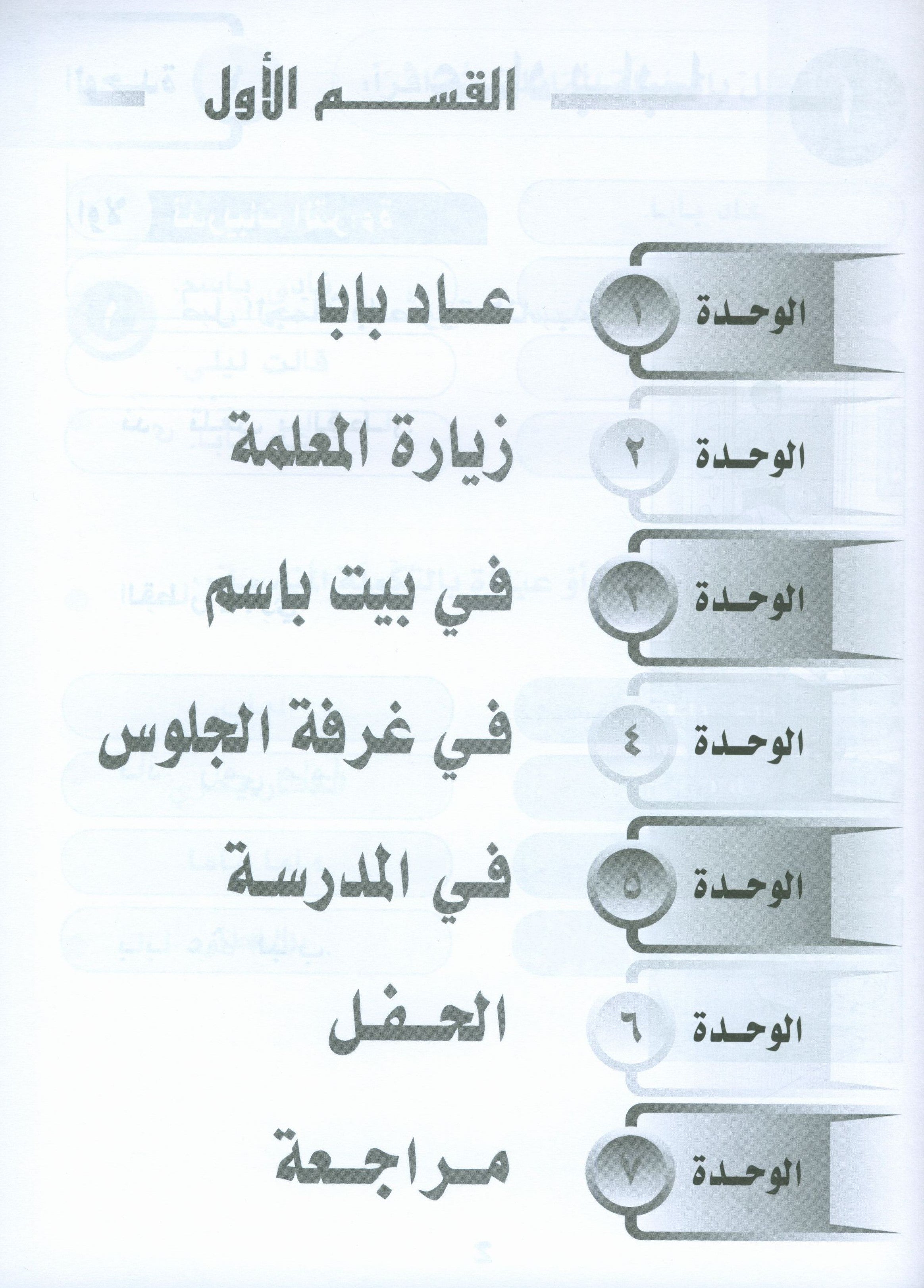 Horizons in the Arabic Language Workbook Level 1 الآفاق في اللغة العربية كتاب التدريبات