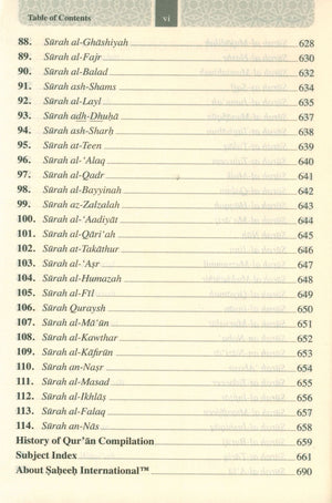 The Meanings of The Qur'an in English 8.0 X 5.5 (Hardcover)