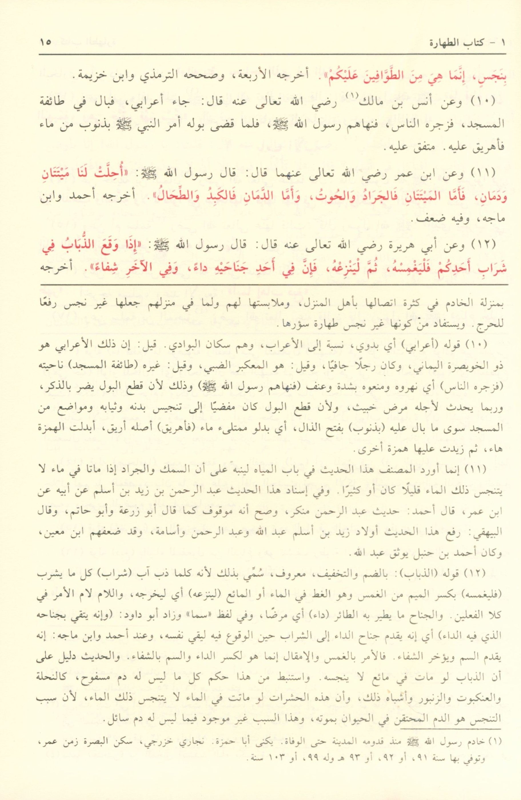 بلوغ المرام من أدلة الأحكام