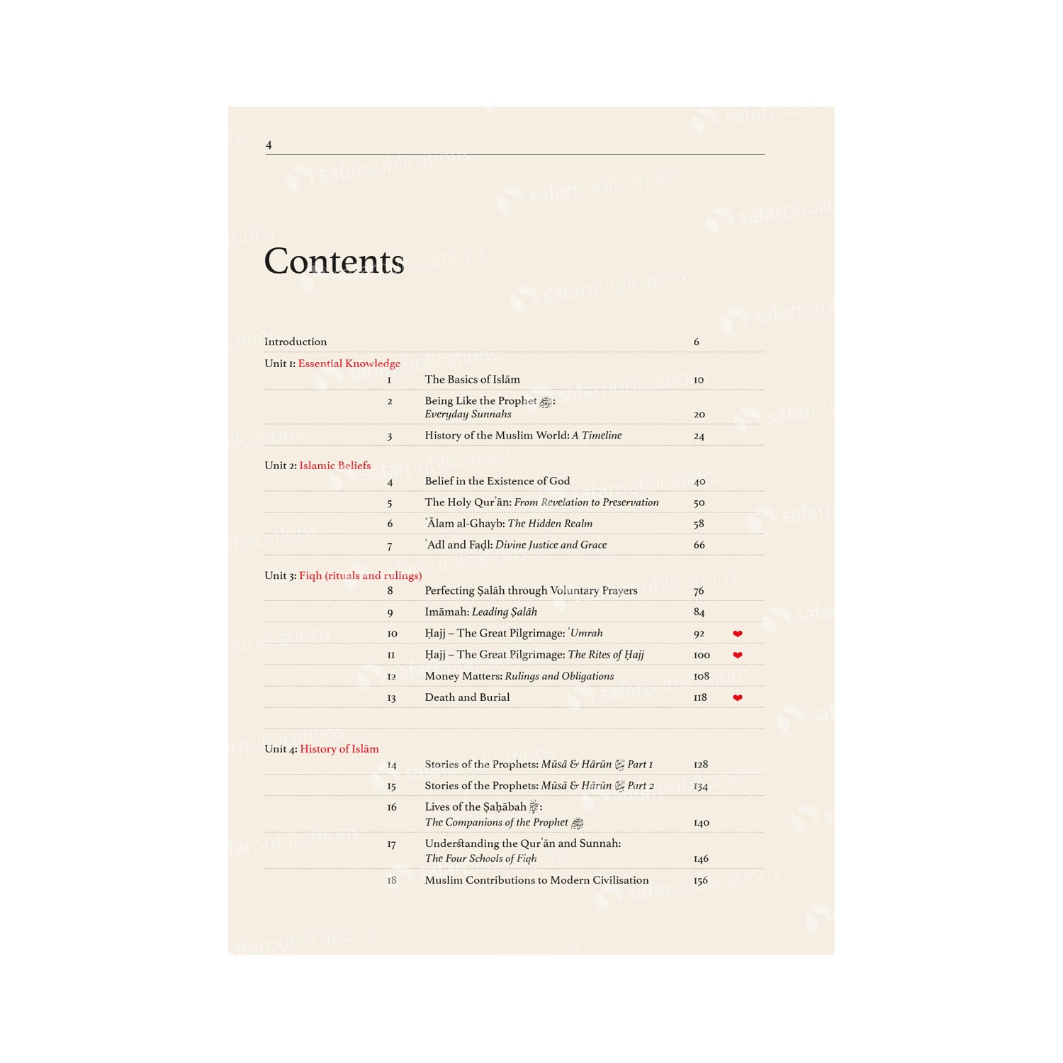 Safar Islamic Studies Textbook 8