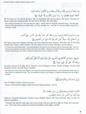 Weekend Learning Islamic Studies Teacher Manual Level 9