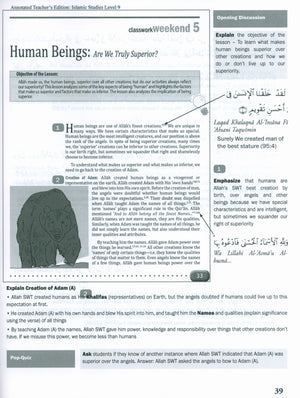 Weekend Learning Islamic Studies Teacher Manual Level 9