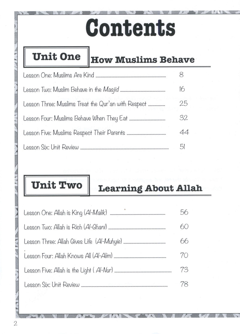 Muslim Sprouts Level B