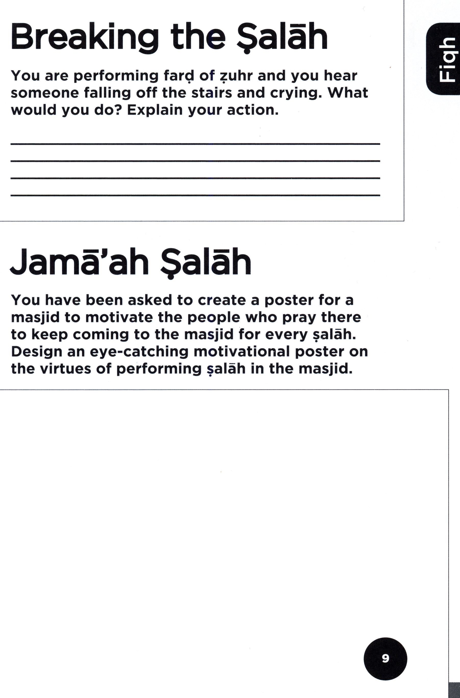 An Nasihah Islamic Curriculum Workbook 8
