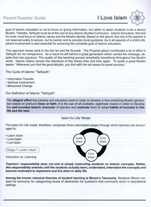 I Love Islam Teacher / Parent Guide Level 3 - First Edition