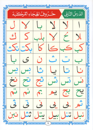 Al-Qaidah An-Noraniah KG Level القاعدة النورانية كتاب رياض الأطفال والتمهيدي (المقوى)