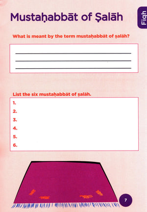 An Nasihah Islamic Curriculum Workbook 7