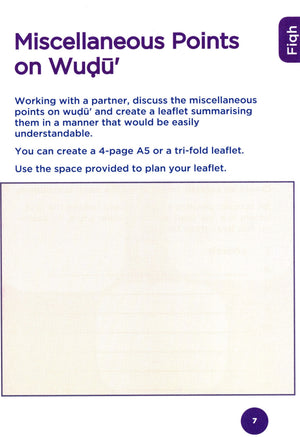 An Nasihah Islamic Curriculum Workbook 5