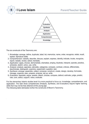 I Love Islam Teacher / Parent Guide Level 4 - First Edition