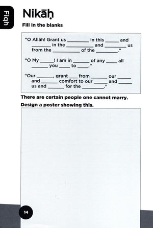 An Nasihah Islamic Curriculum Workbook 8