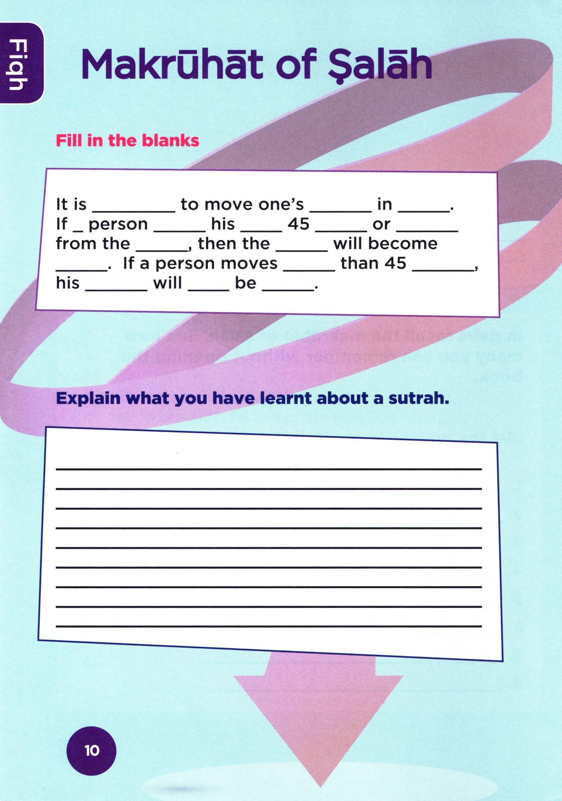 An Nasihah Islamic Curriculum Workbook 7
