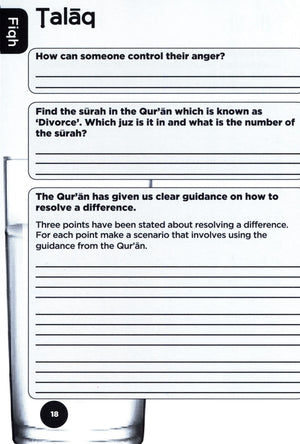 An Nasihah Islamic Curriculum Workbook 8