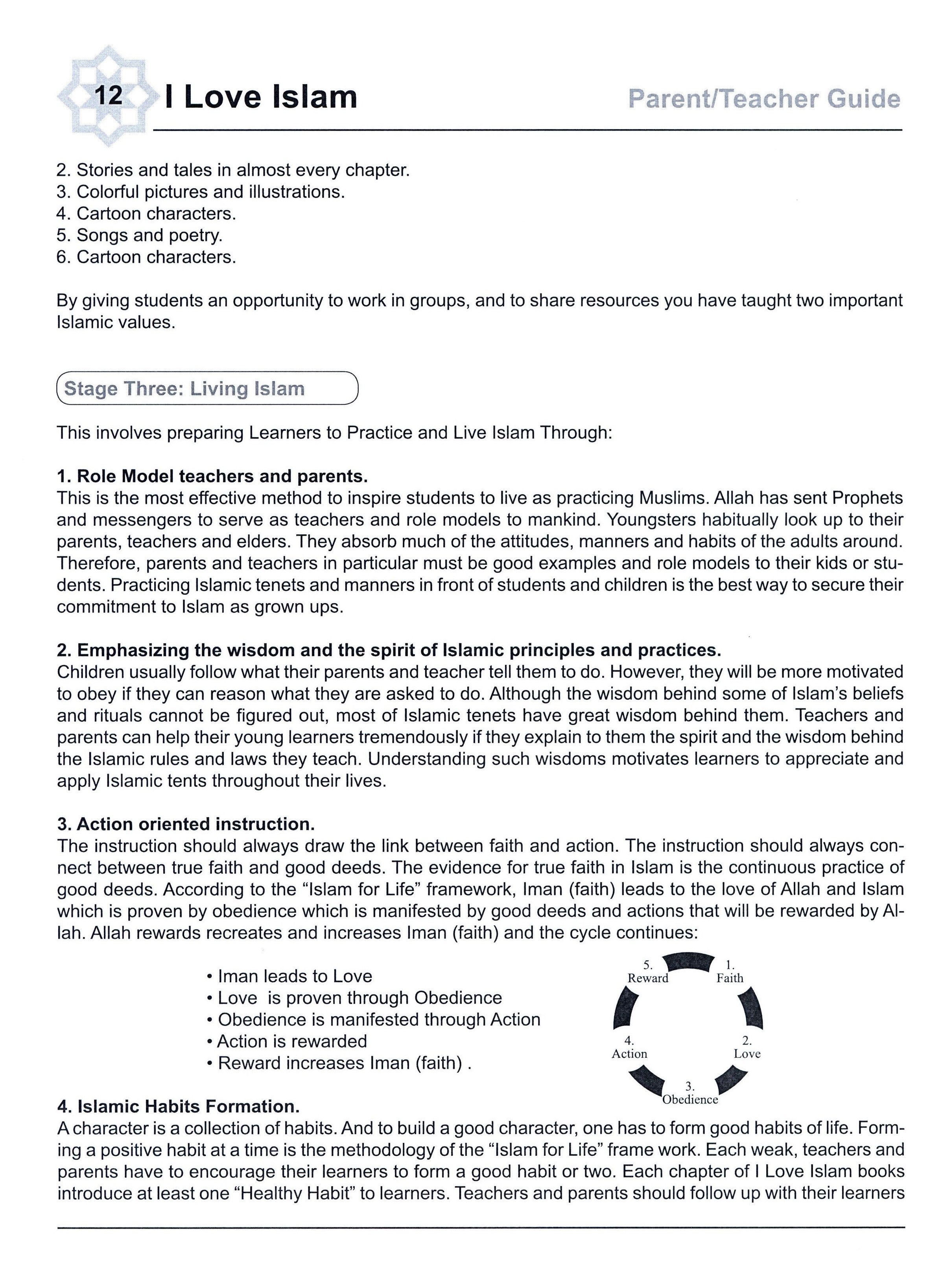 I Love Islam Teacher / Parent Guide Level 4 - First Edition