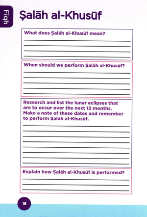 An Nasihah Islamic Curriculum Workbook 7