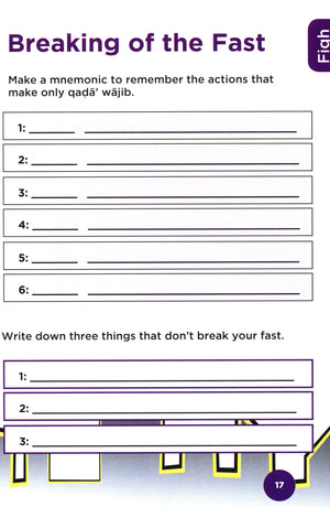 An Nasihah Islamic Curriculum Workbook 4
