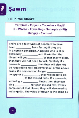 An Nasihah Islamic Curriculum Workbook 4