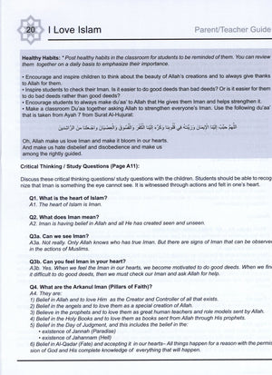 I Love Islam Teacher / Parent Guide Level 3 - First Edition