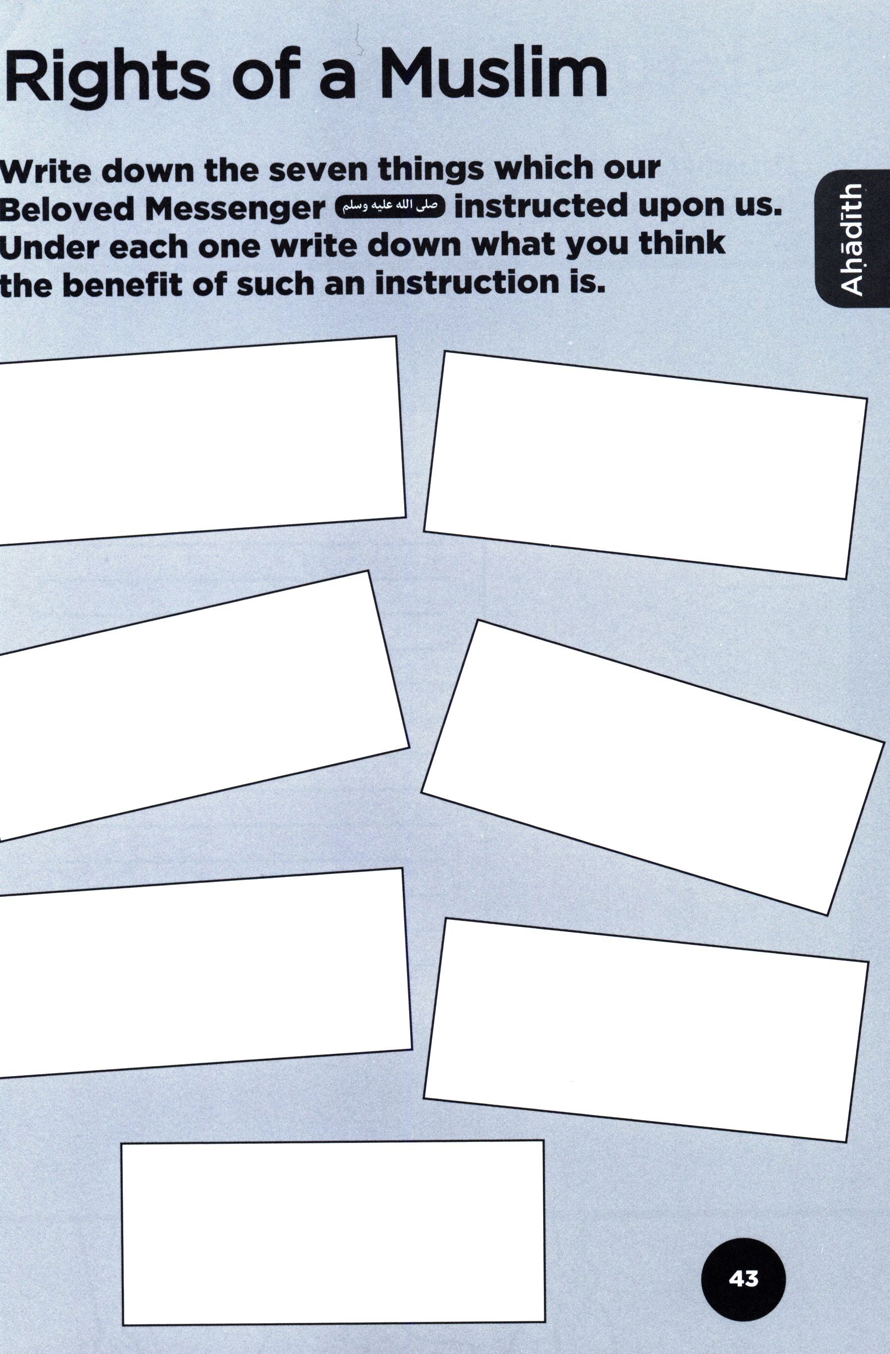 An Nasihah Islamic Curriculum Workbook 8