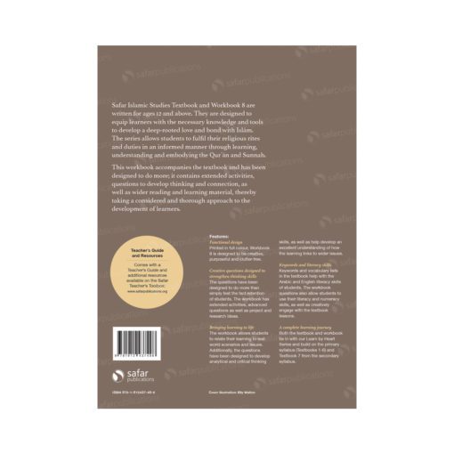 Safar Islamic Studies Workbook 8