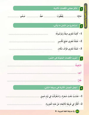 In the Arabic Garden Textbook Level 6 في حديقة اللغة العربية