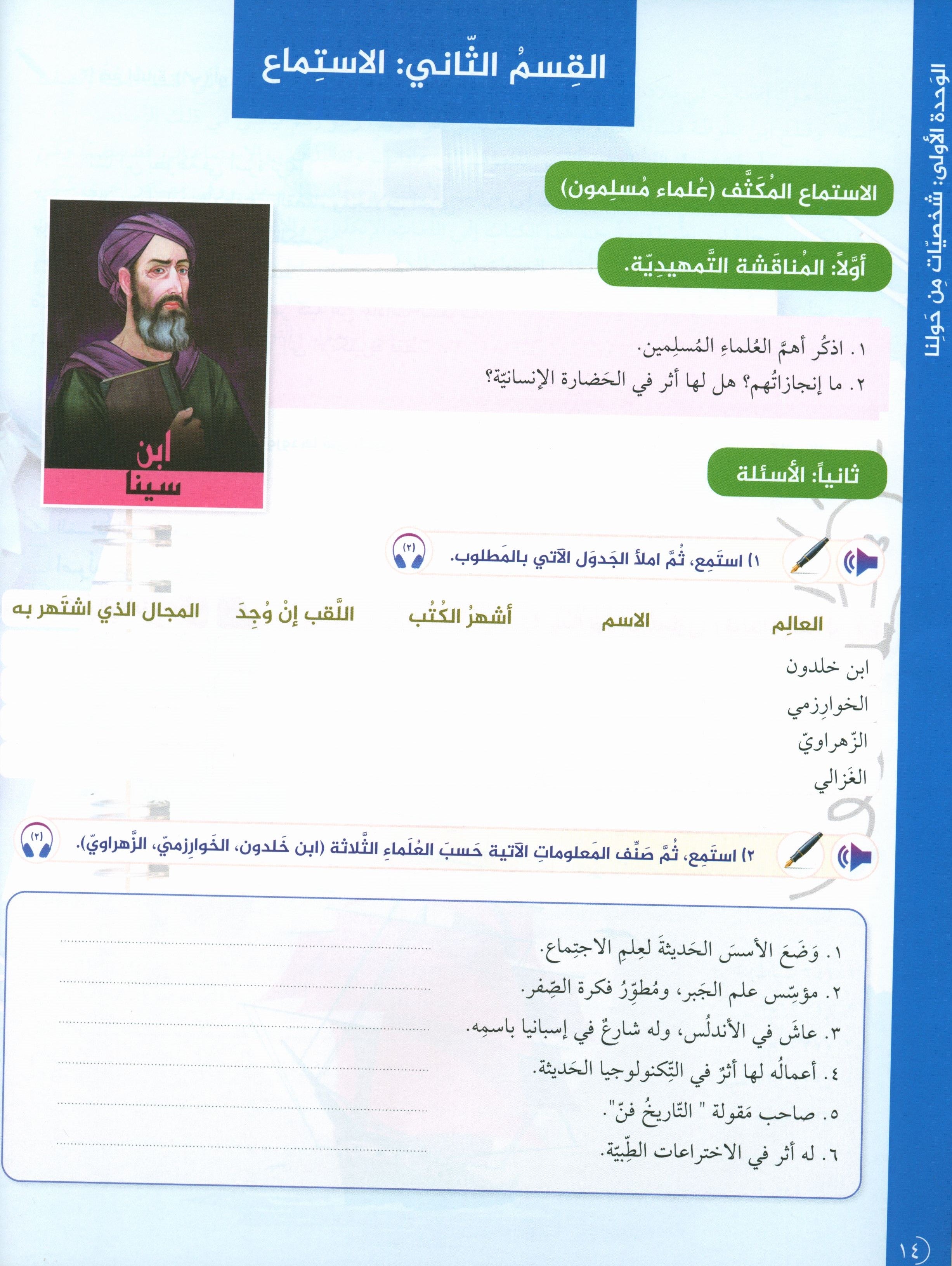 Key to Arabic - Speaking And Listening Intermediate مفتاح العربية