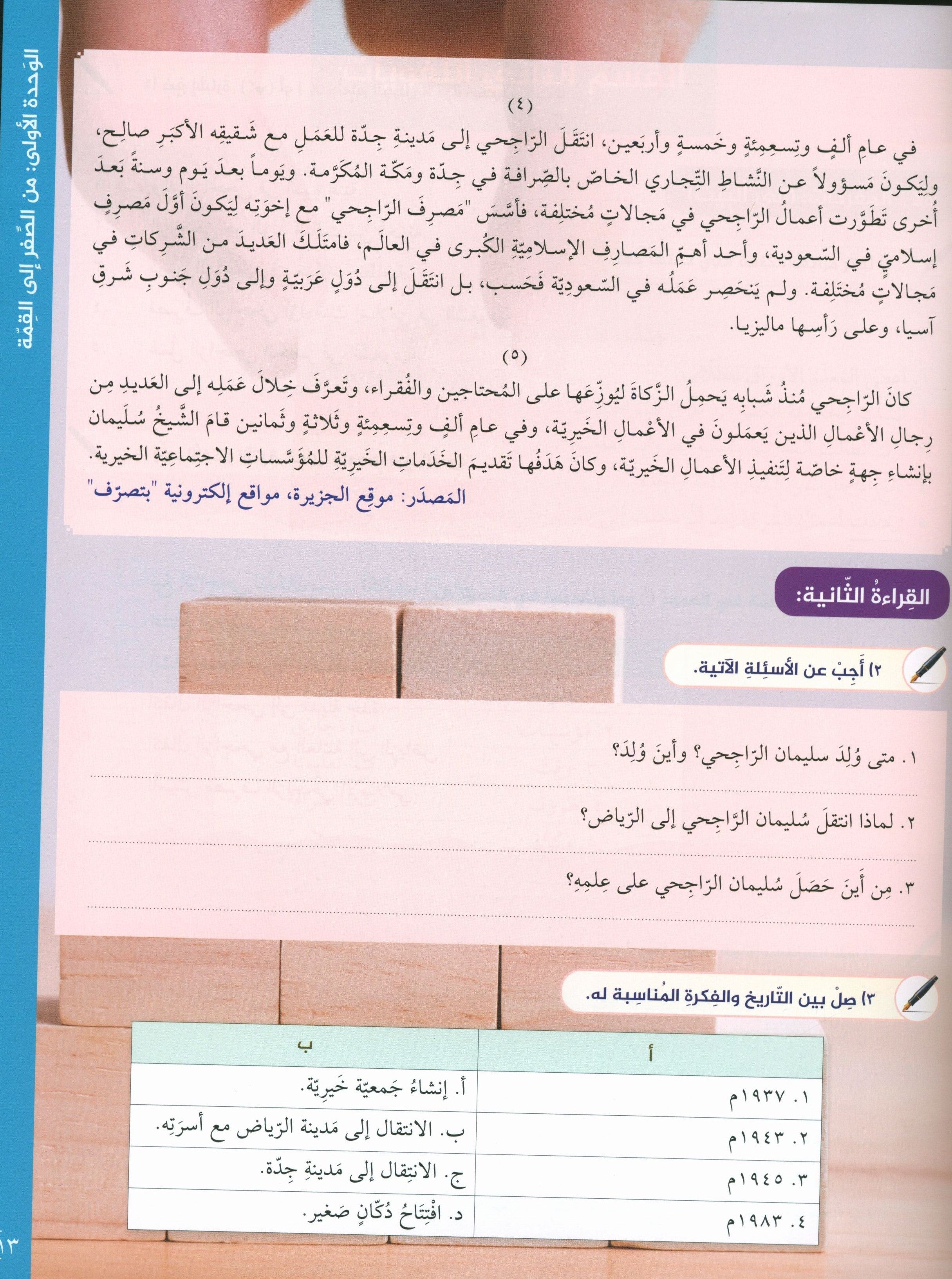 Key to Arabic - Reading And Writing Intermediate مفتاح العربية