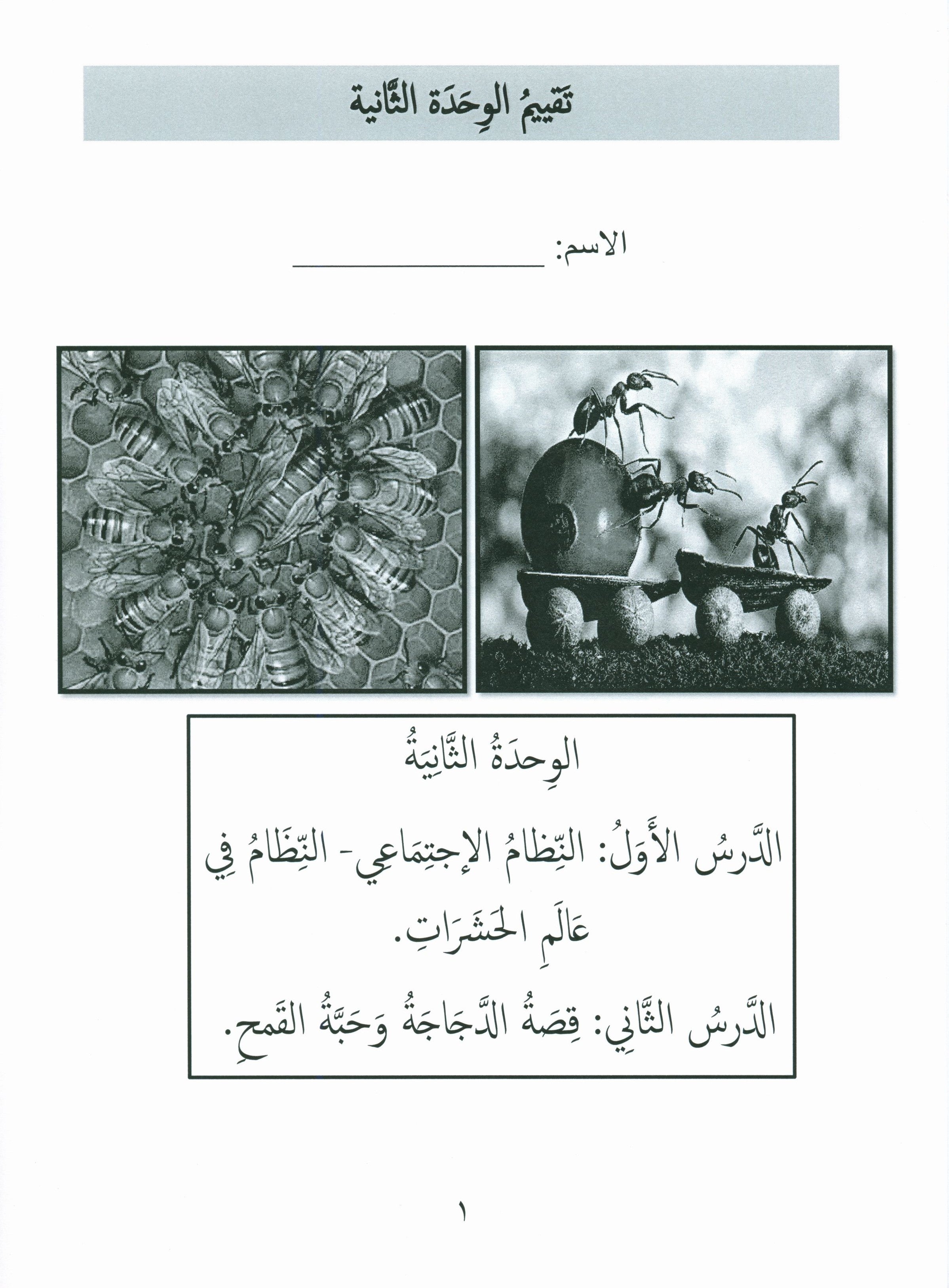 Our Language Is Our Pride Assessment Level 5 لغتنا فخرنا