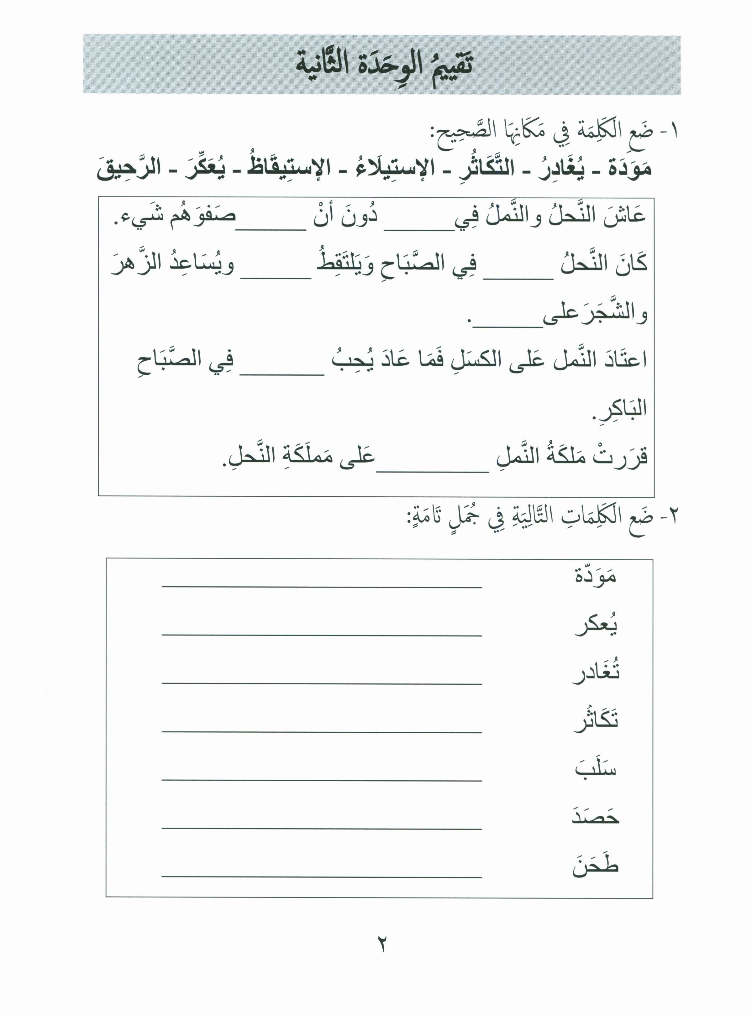 Our Language Is Our Pride Assessment Level 5 لغتنا فخرنا