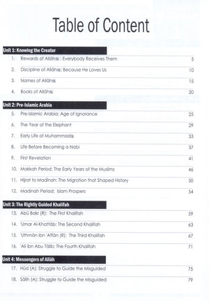 Weekend Learning Islamic Studies Workbook Level 4