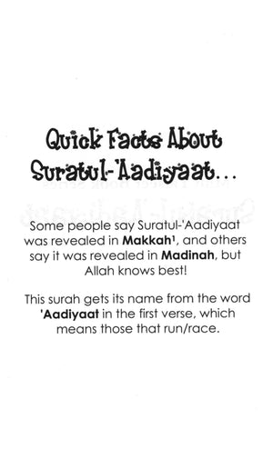 Mini Tafseer Book Suratul-'Aadiyaat (Surah 100)