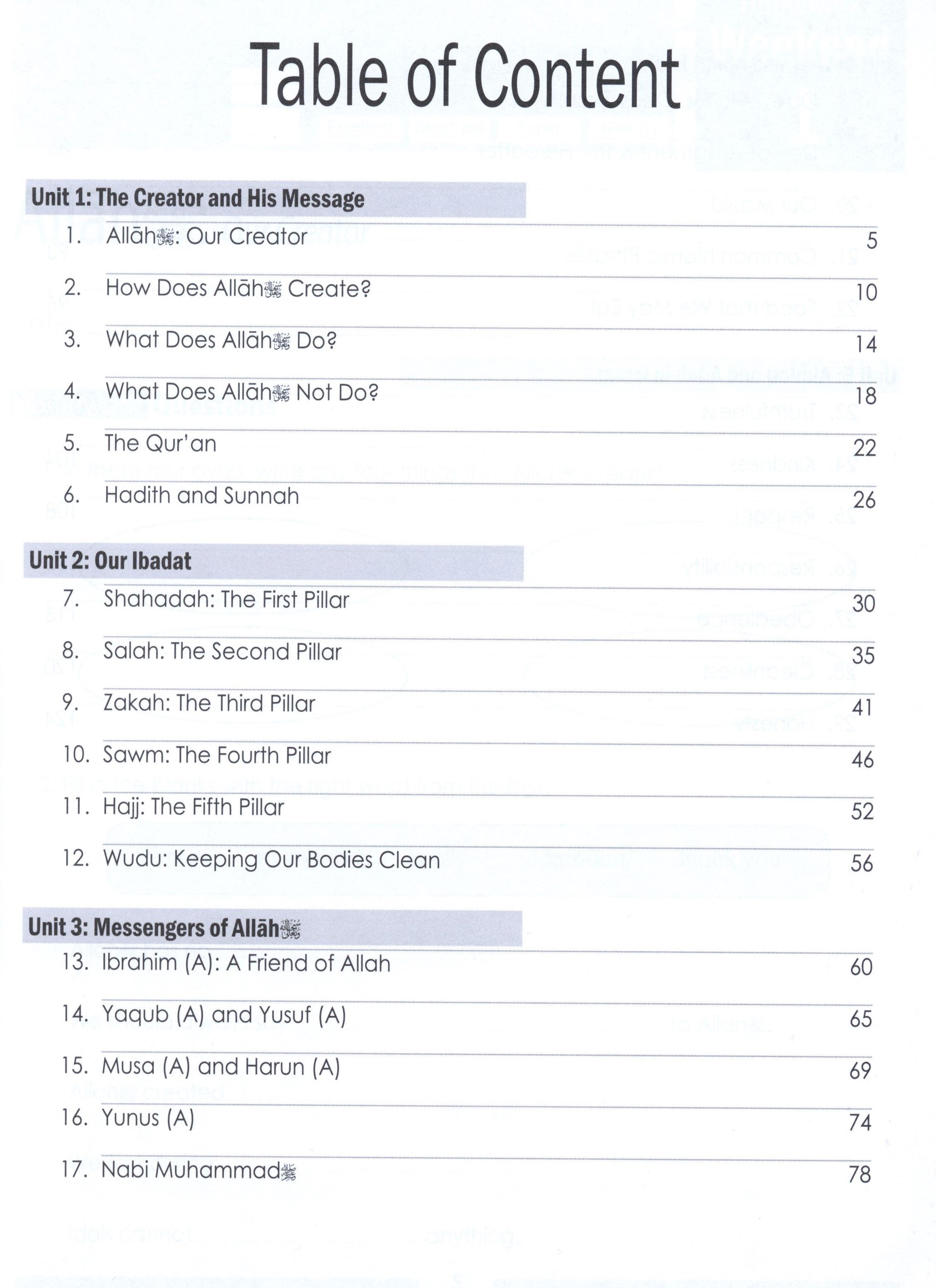 Weekend Learning Islamic Studies Workbook Level 2