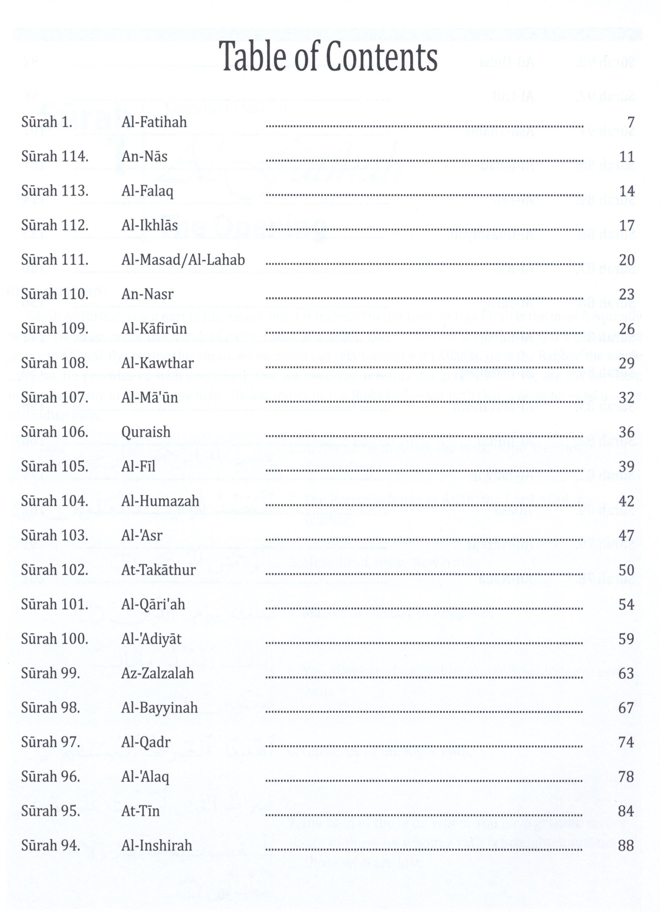 Weekend Learning Juz' Amma (Part 30) for School Students without Transliteration (Red)