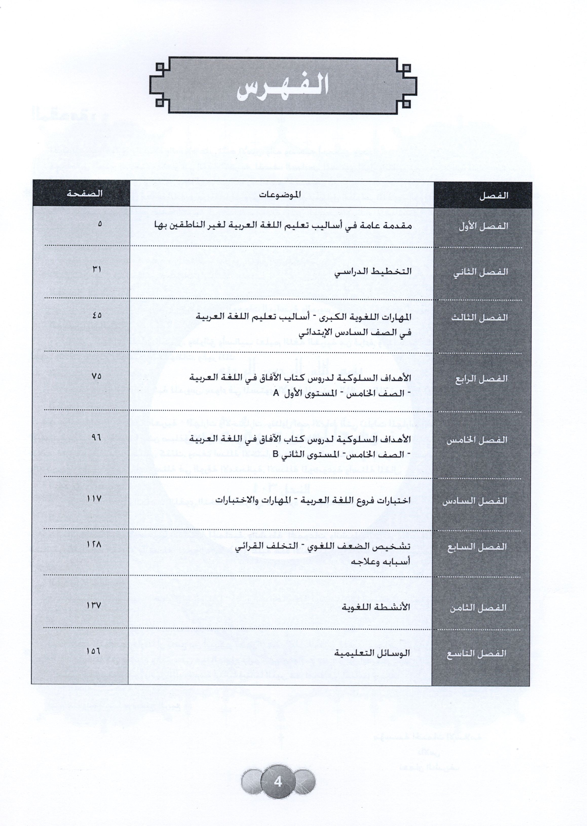 Horizons in the Arabic Language Teacher Book Level 6 الآفاق في اللغة العربية كتاب المعلم