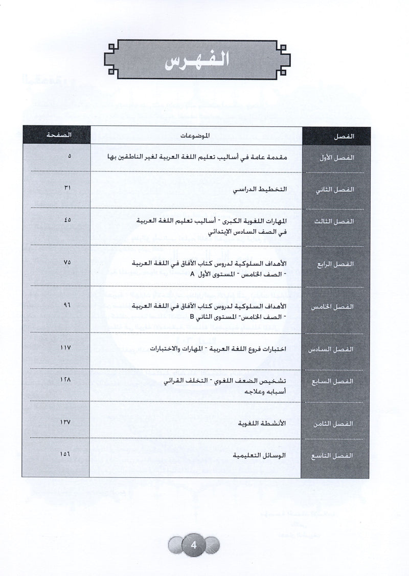Horizons in the Arabic Language Teacher Book Level 6 الآفاق في اللغة العربية كتاب المعلم