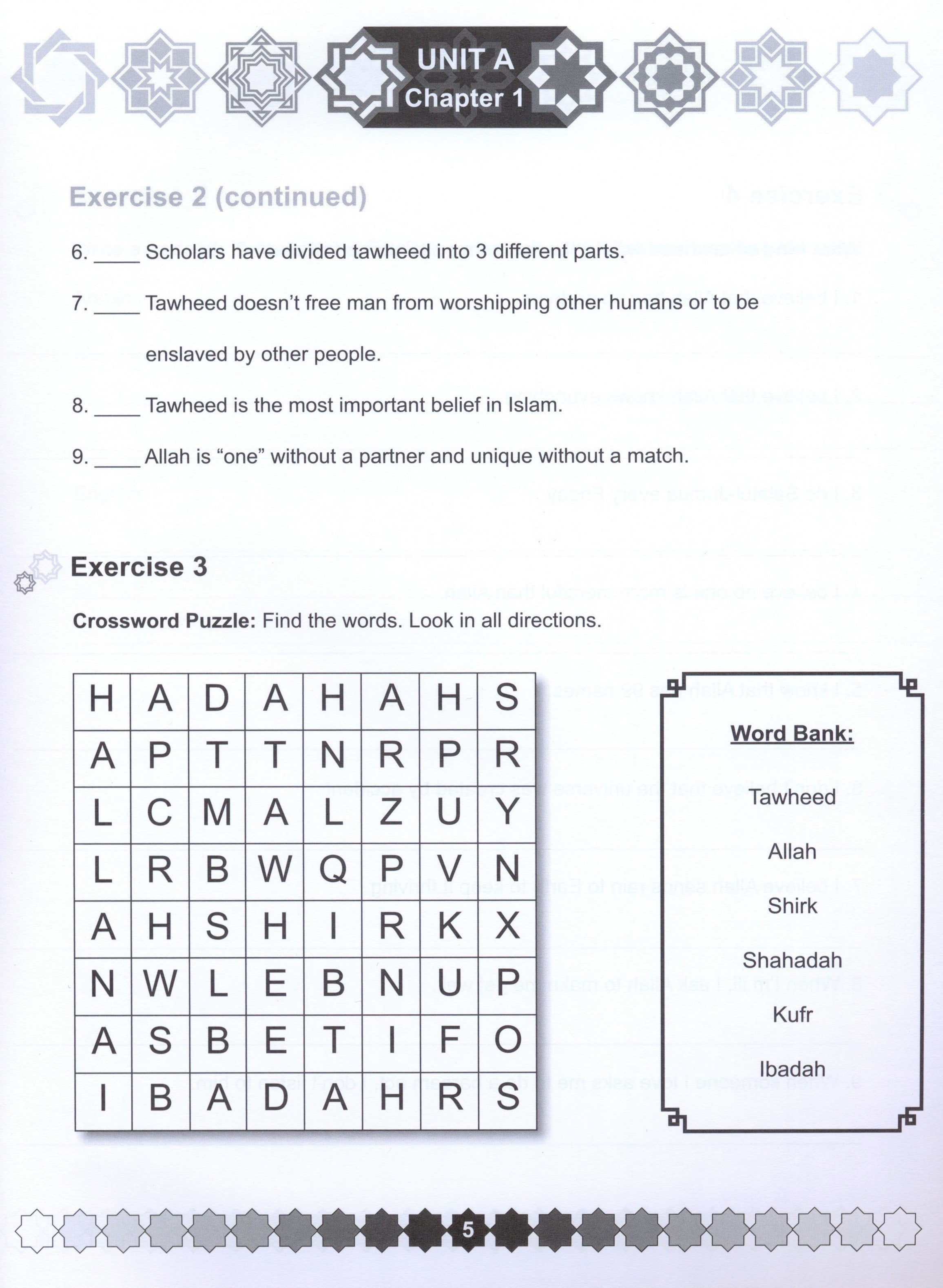 I Love Islam Workbook Level 5