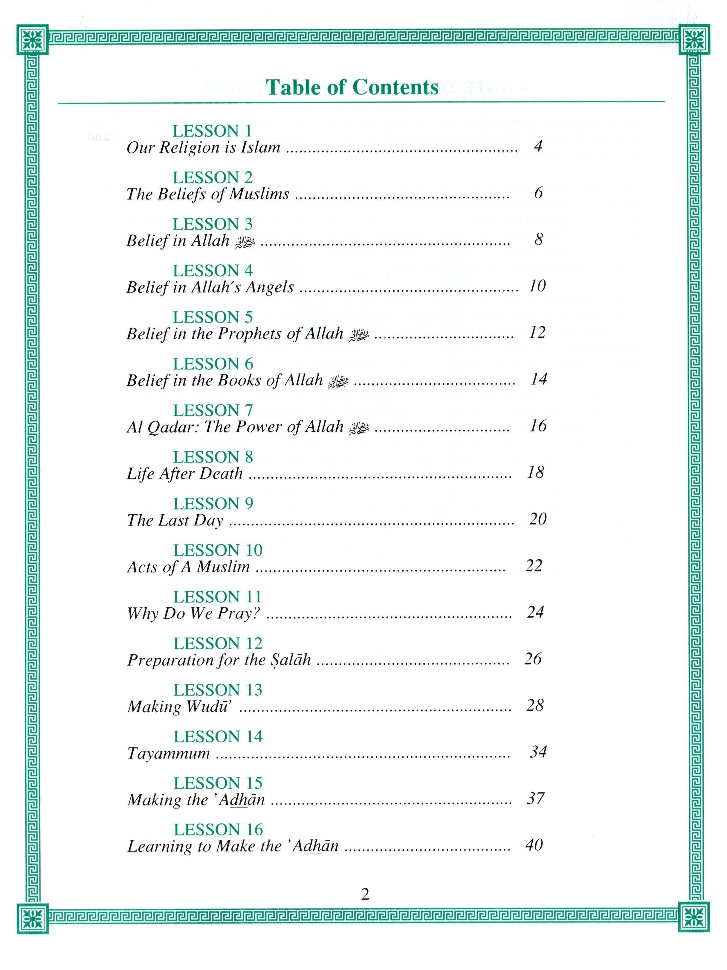 Our Faith and Worship Textbook Volume 1