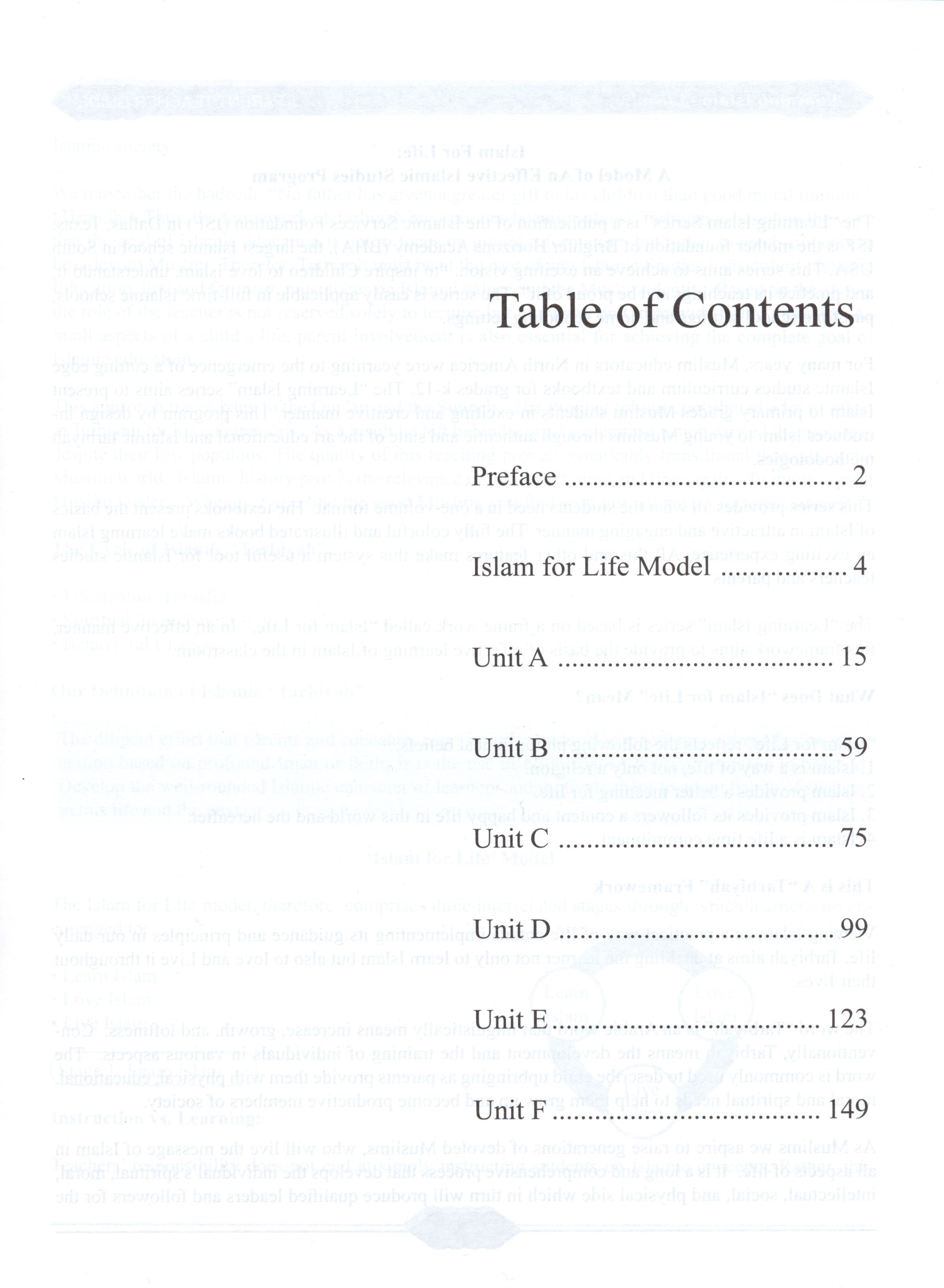 Learning Islam Teacher Book Level 3 (8th Grade)