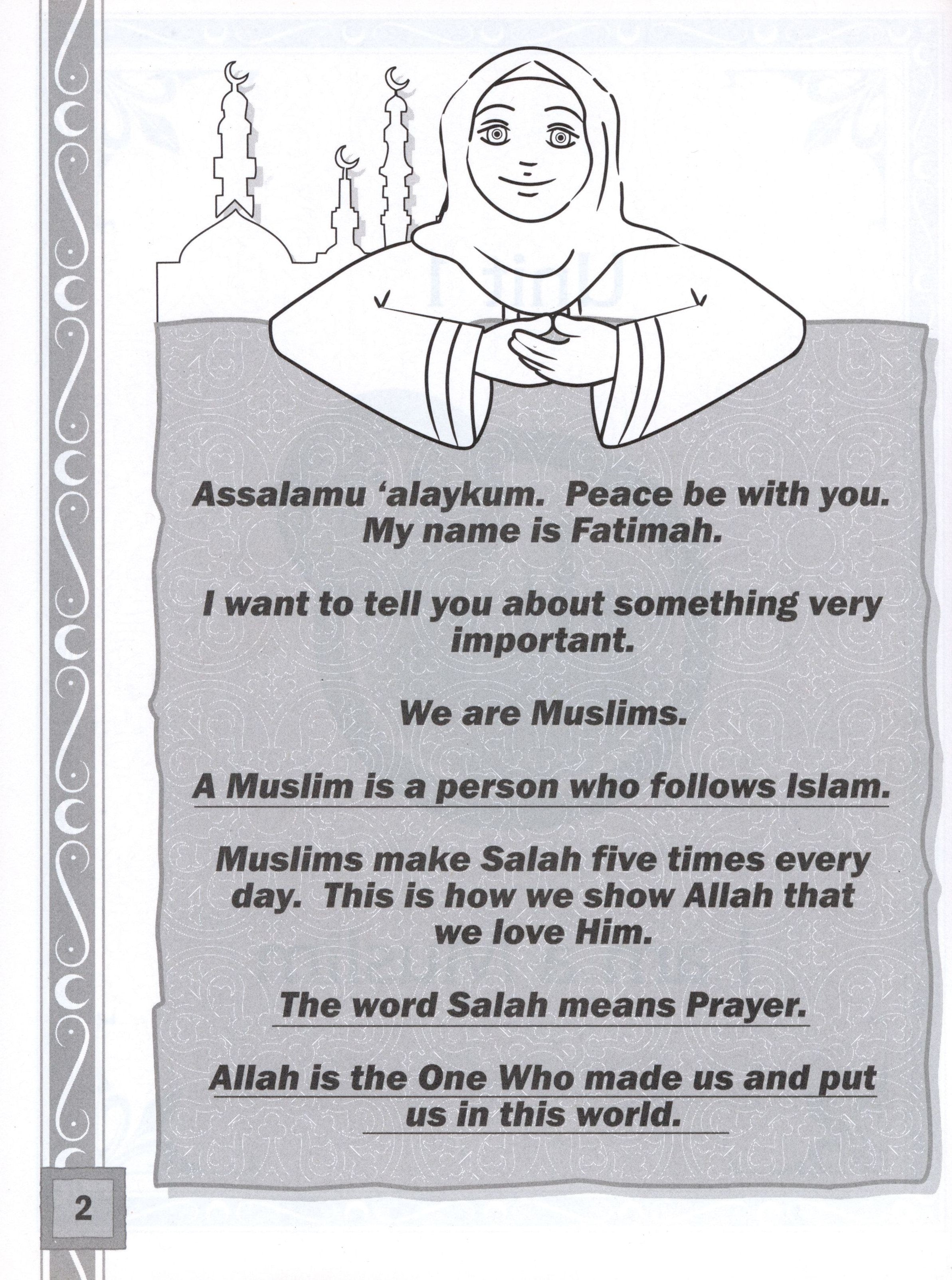 Color and Learn Salah