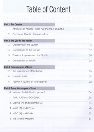 Weekend Learning Islamic Studies Workbook Level 6