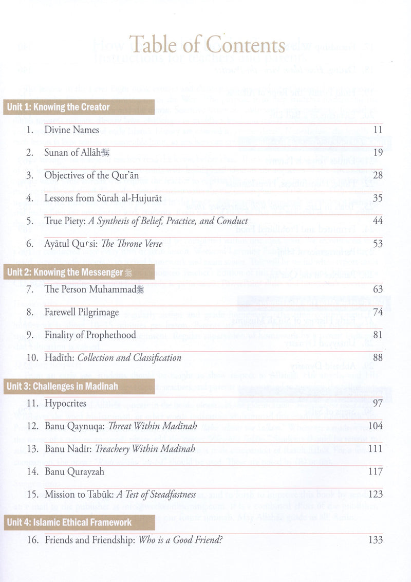 Weekend Learning Islamic Studies Level 8